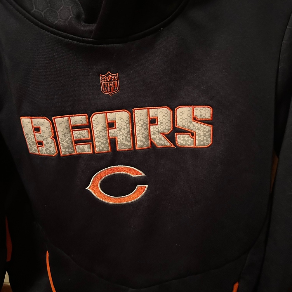NFL Chicago Bears pullover hoodie youth size large